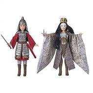 Disney Princess Disney Mulan and Xianniang Dolls with Helmet, Armor, and Sword, Inspired by Disneys Mulan Movie, Toy for Kids and Collectors