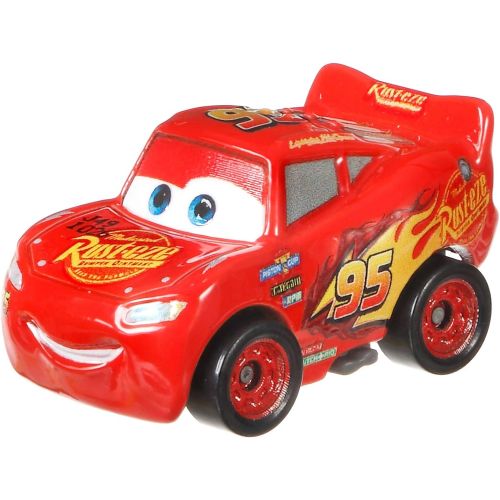 디즈니 Disney Pixar Cars GBN74 Pixar Cars Mini Racers Gold Ramone Series 3 Pack, Multicolour