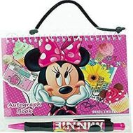 Disney autograph book Party Favors Disney Mickey and Minnie Mouse autograph Note Pads Memo book (Minnie Mouse Sweet Thing with Pen)