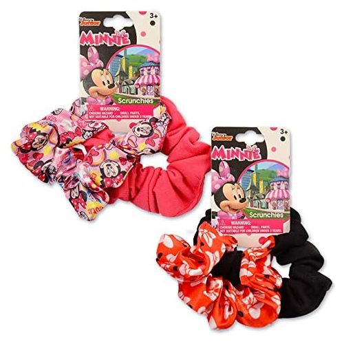 디즈니 Disney Studio Disney Princess Scrunchies Bundle Princess Accessories Set 8 Pc Princess Hair Accessories for Girls Women with Disney Princess with Stickers (Princess Accessory Set)