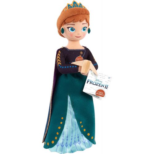 디즈니 Disney Frozen 2 Talking 9.5 inch Small Plush Anna, by Just Play