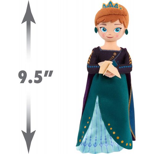 디즈니 Disney Frozen 2 Talking 9.5 inch Small Plush Anna, by Just Play