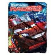 Disney Pixars Cars, Neon Tech Micro Raschel Throw Blanket, 46 x 60, Multi Color