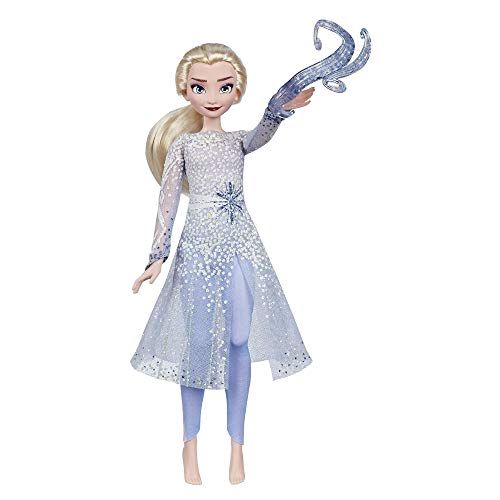 디즈니 Disney Frozen Magical Discovery Elsa Doll with Lights and Sounds, Toy for Kids Inspired 2 Movie