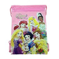Disney Princesses Drawstring Backpack Light Pink