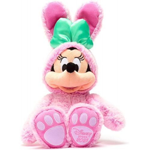 디즈니 Disney 2021 Easter Plush Soft Toy Pink Minnie Mouse Bunny (50cm)