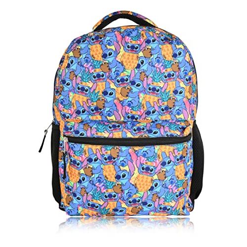 디즈니 Disney Lilo and Stitch Backpack Girls, Boys, Teens, Adults Officially Licenced Stitch Backpacks For School