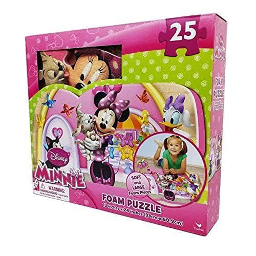 디즈니 Disney Minnie 25 piece Floor Foam Puzzle Mat