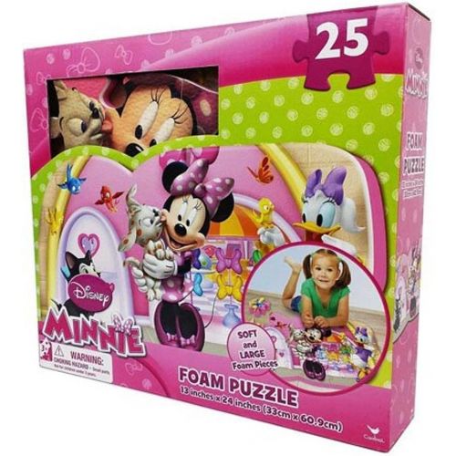 디즈니 Disney Minnie 25 piece Floor Foam Puzzle Mat