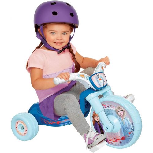 디즈니 Disney Frozen 2 Frozen 2 Fly Wheels 10 Junior Cruiser Ride On with Sound Effects Button! Ages 2 4