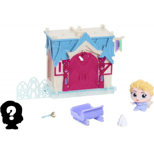 디즈니 Disney Doorables Mini Playset Elsa’s Frozen Castle, by Just Play