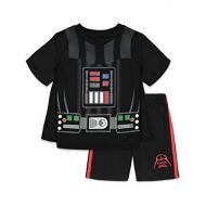 Disney Star Wars Darth Vader Costume Caped T Shirt and Shorts Set