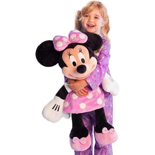 디즈니 Disney Store Large/Jumbo 27 Minnie Mouse Plush Toy Stuffed Character Doll