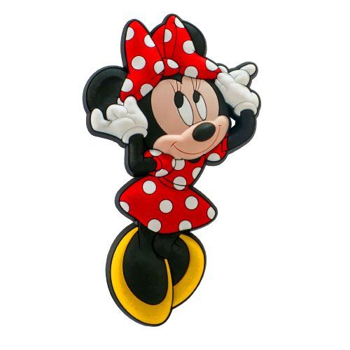 디즈니 Disney Minnie Soft Touch Magnet,Multi colored,4