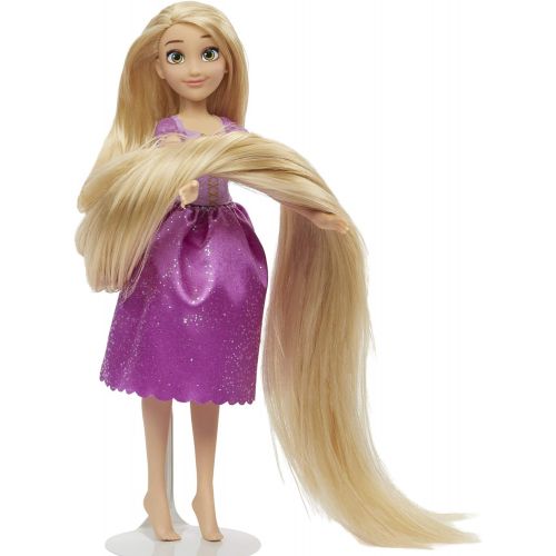 디즈니 Disney Princess Long Locks Rapunzel, Fashion Doll with Blonde Hair 18 Inches Long, Disney Tangled Princess Toy for Girls 3 Years Old and Up