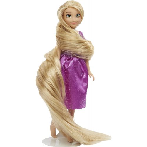 디즈니 Disney Princess Long Locks Rapunzel, Fashion Doll with Blonde Hair 18 Inches Long, Disney Tangled Princess Toy for Girls 3 Years Old and Up