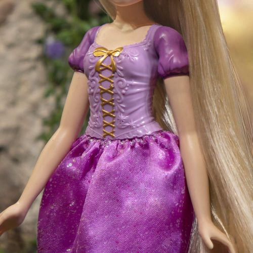 디즈니 Disney Princess Long Locks Rapunzel, Fashion Doll with Blonde Hair 18 Inches Long, Disney Tangled Princess Toy for Girls 3 Years Old and Up