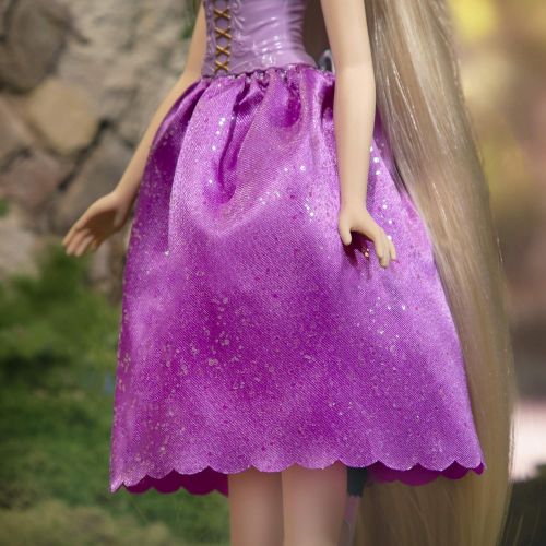 디즈니 Disney Princess Long Locks Rapunzel, Fashion Doll with Blonde Hair 18 Inches Long, Disney Tangled Princess Toy for Girls 3 Years Old and Up