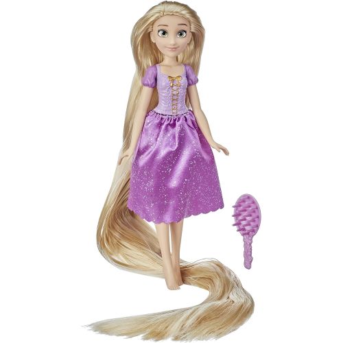 디즈니 Disney Princess Long Locks Rapunzel, Fashion Doll with Blonde Hair 18 Inches Long, Disney Tangled Princess Toy for Girls 3 Years Old and Up