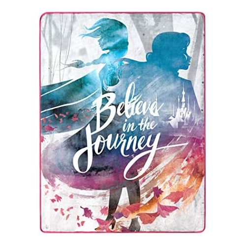 디즈니 Disney Colorful Journey Oversized Silk Touch Throw Blanket, 60 x 80