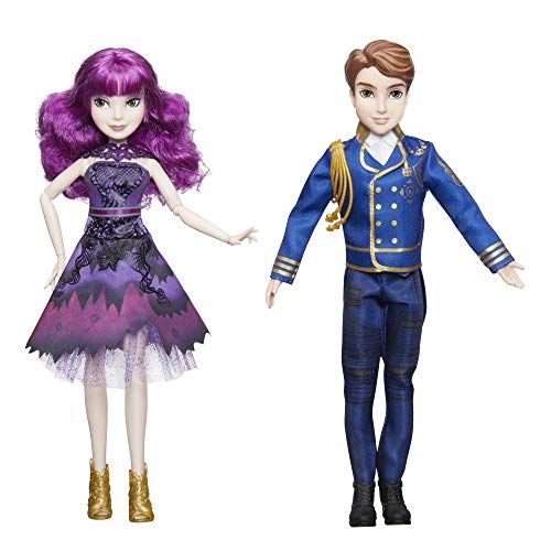 디즈니 Disney Descendants 2 Royal Cotillion Couple Mal and King Ben of Auradon Set Descendants Dolls