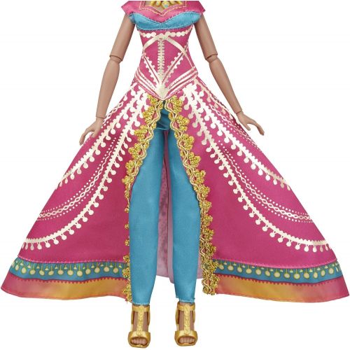 디즈니 Disney Princess Disney Aladdin Glamorous Jasmine Deluxe Fashion Doll with Gown, Shoes, & Accessories, Inspired by Disneys Live Action Movie, Toy for Kids & Collectors