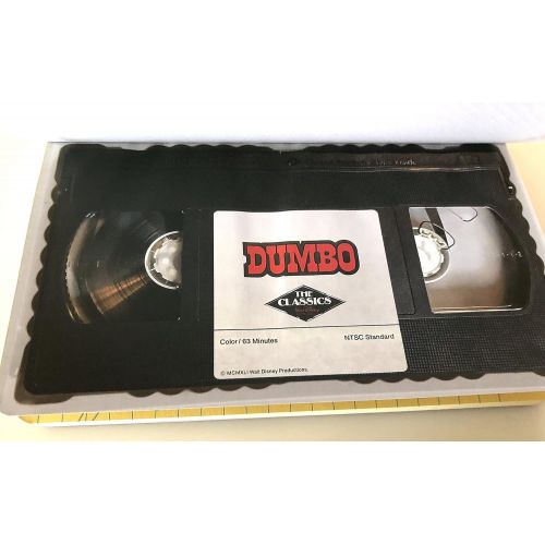 디즈니 Disney Parks Dumbo VHS Cover Blank Book Journal Diary