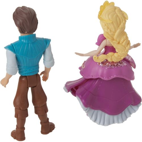 디즈니 Disney Princess Rapunzel and Eugene Fitzherbert, 2 Dolls, Royal Clips Fashion, One Clip Skirt