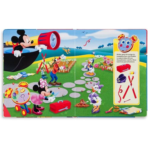 디즈니 Disney My First Board Books Set for Toddlers 1 3 ~ 5 Disney Educational Books with Mickey Mouse, Minnie Mouse and More (Look and Find, ABC, Numbers, Colors, Shapes)