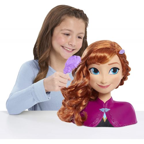 디즈니 Disney Frozen Anna Styling Head, by Just Play