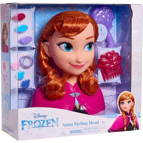 디즈니 Disney Frozen Anna Styling Head, by Just Play