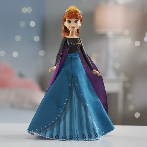 디즈니 Disney Frozen Disneys Frozen 2 Annas Queen Transformation Fashion Doll with 2 Outfits and 2 Hair Styles, Toy Inspired by Disneys Frozen 2