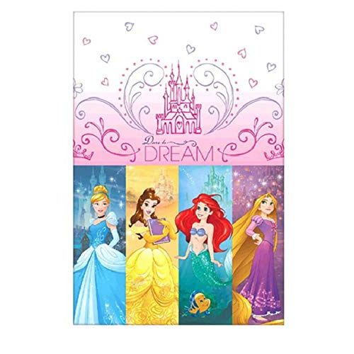 디즈니 Disney Princess Dream Big Plastic Table Cover (1ct)