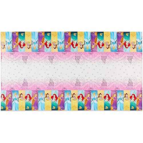 디즈니 Disney Princess Dream Big Plastic Table Cover (1ct)