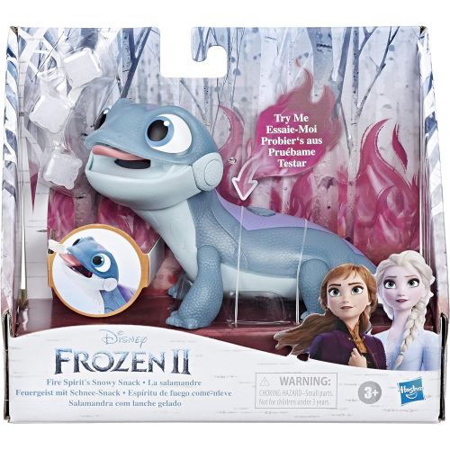 디즈니 Disney Frozen Fire Spirits Snowy Snack, Salamander Toy with Lights, Inspired 2 Movie