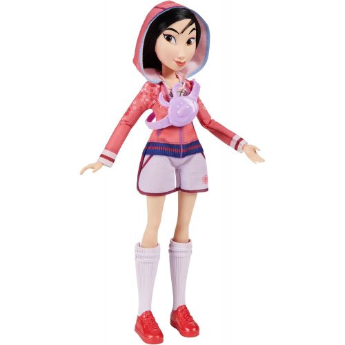 디즈니 Disney Princess Comfy Squad Mulan Fashion Doll, Toy Inspired by Disney’s Ralph Breaks The Internet, Casual Outfit Doll, Girls 5 and Up , White