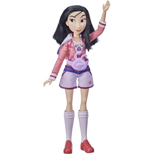 디즈니 Disney Princess Comfy Squad Mulan Fashion Doll, Toy Inspired by Disney’s Ralph Breaks The Internet, Casual Outfit Doll, Girls 5 and Up , White