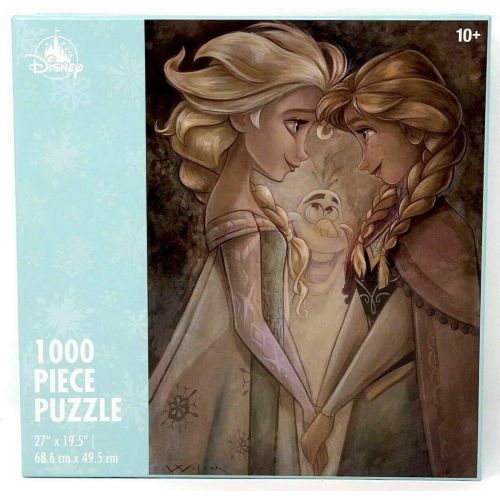 디즈니 Disney Parks Exclusive Jigsaw Puzzle Frozen with Elsa, Anna and Olfa 1000 Pieces