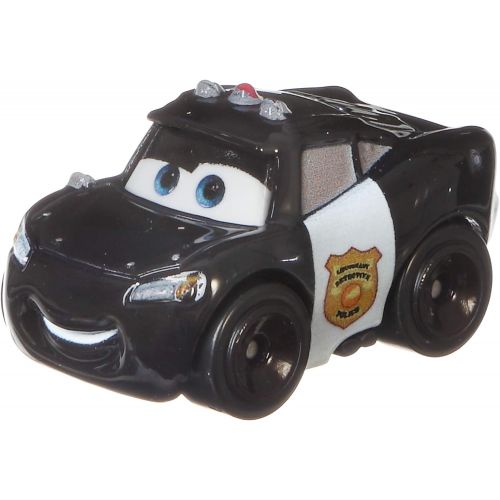 디즈니 Disney Cars Mini Racers Sheriff Deputies Series 3 Pack Officer Lightning McQueen, APB, and Sheriff