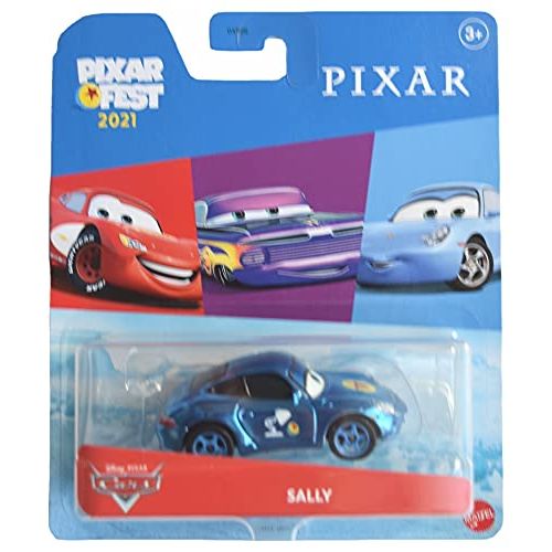디즈니 Disney Cars Pixar Fest Sally, [Metallic Blue] 1:55 Scale