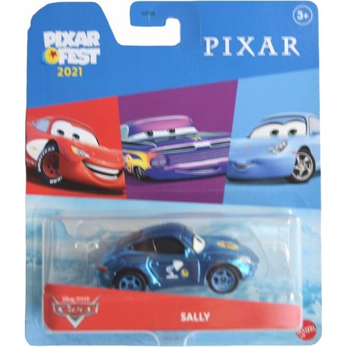 디즈니 Disney Cars Pixar Fest Sally, [Metallic Blue] 1:55 Scale