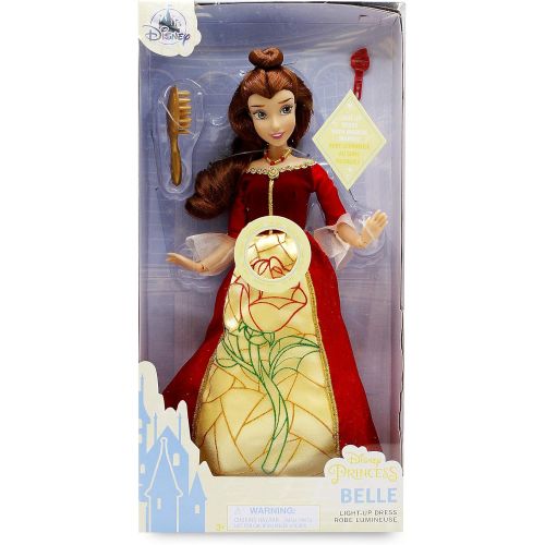 디즈니 Disney Belle Premium Doll with Light Up Dress ? Beauty and The Beast ? 11 Inches