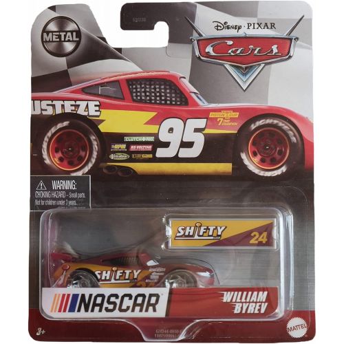 디즈니 Disney Cars William Byrev, [red] 1:55 Scale die cast