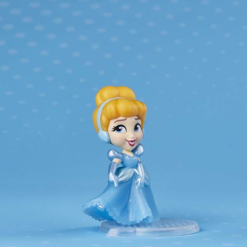 디즈니 Disney Princess Comics Dolls, Glitter Pack with Cinderella, Prince Charming, Belle, Aurora, and Pocahontas, Disney Toy with 5 Dolls