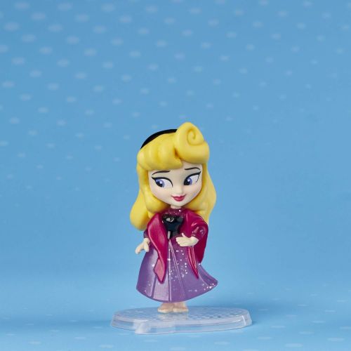 디즈니 Disney Princess Comics Dolls, Glitter Pack with Cinderella, Prince Charming, Belle, Aurora, and Pocahontas, Disney Toy with 5 Dolls