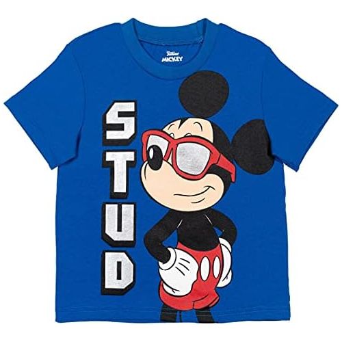 디즈니 Disney Mickey Mouse Pullover Graphic T Shirt & Mesh Shorts Mesh