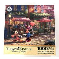 Disney Parks Kinkade Mickey Minnie Sweetheart Cafe 1000 piece Jigsaw Puzzle