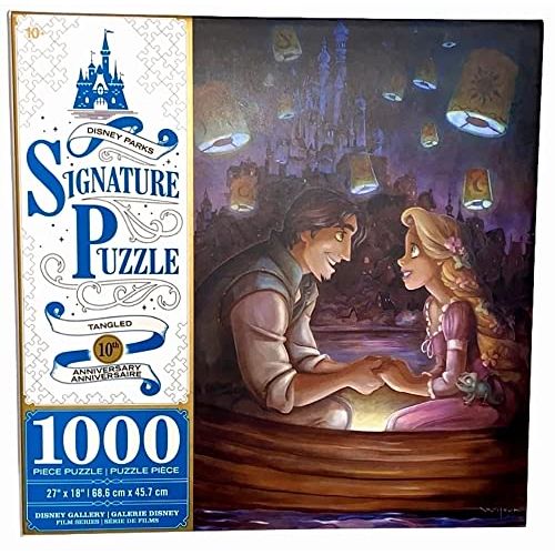 디즈니 Disney Parks 1000 Piece Jigsaw Puzzle Rapunzel Tangled 10th Anniversary