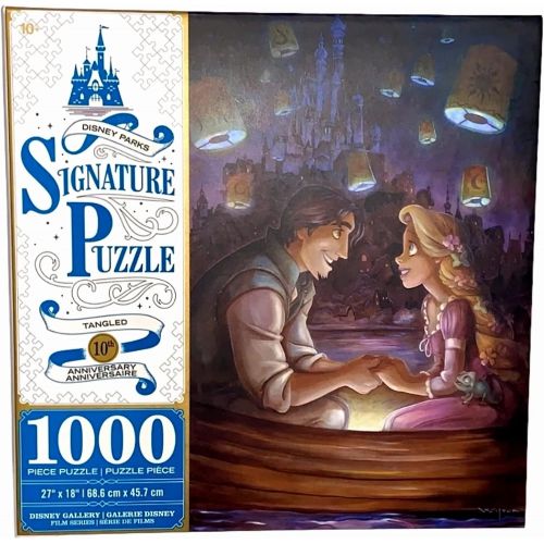 디즈니 Disney Parks 1000 Piece Jigsaw Puzzle Rapunzel Tangled 10th Anniversary