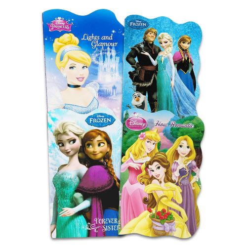 디즈니 Disney Princess Board Books Super Set ~ 7 Pack Disney Princess and Disney Frozen Books for Toddlers